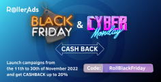 BlackFriday & CyberMonday CashBack