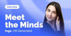 Meet the Minds: Inga, HR Generalist