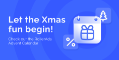 Unwrap Daily Surprises with the RollerAds Advent Calendar!