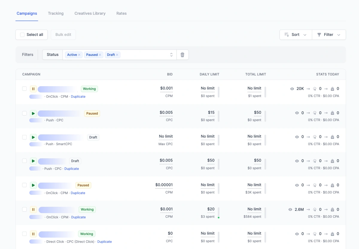 How to make adjustments to your campaigns
