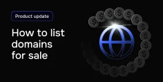Domain sales: New feature guide