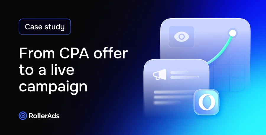 A hands-on case study on how to launch a built-in offer on RollerAds in just one click.